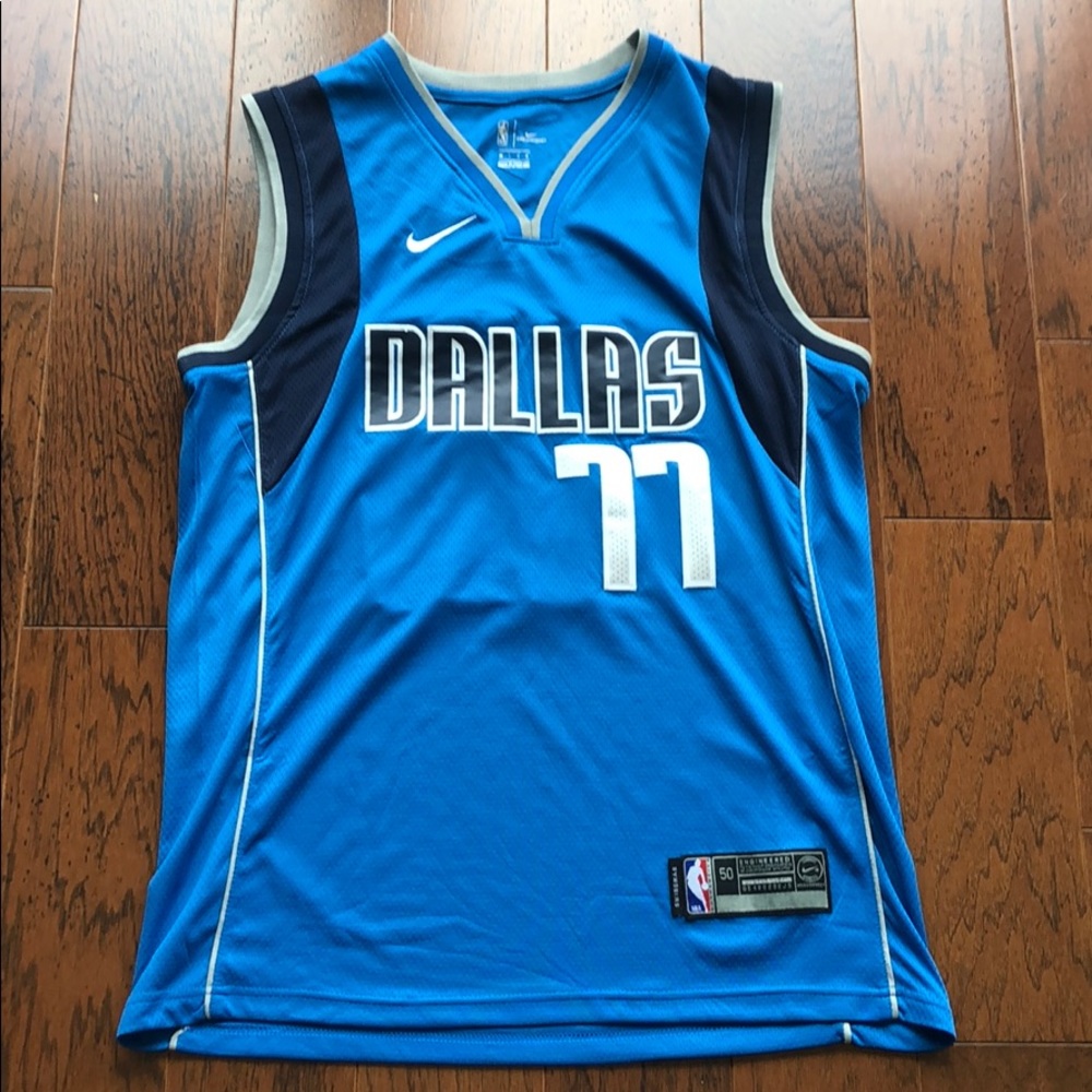 Luka Doncic Mavericks Jersey (Blue)